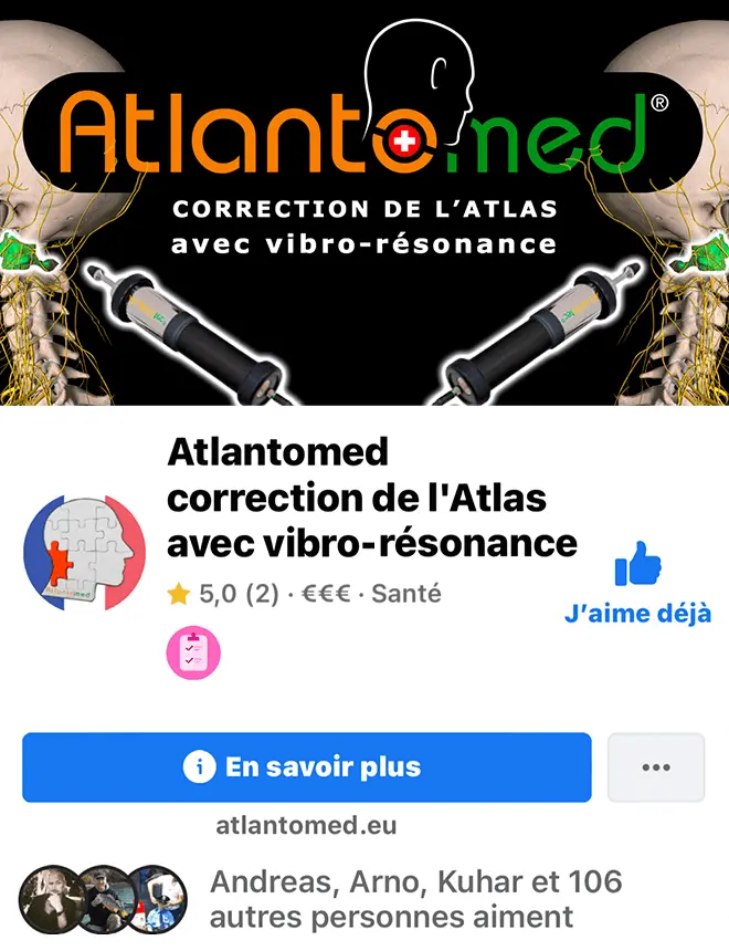 Atlantomed correction de l'Atlas avec vibro-résonance